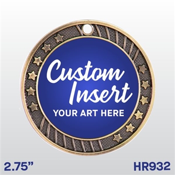 Custom Full Color Insert Medal | Custom printed Medal