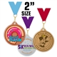 Custom Full Color Direct Print Medal | Custom Printed Medal