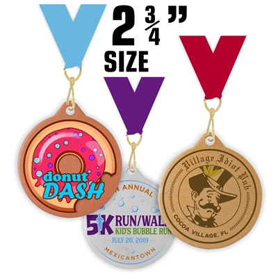 Custom Full Color Direct Print Medal | Custom Printed Medal