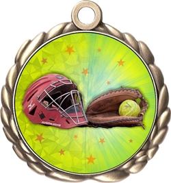 Softball Award Medal