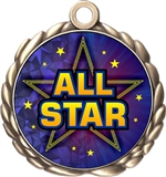 All Star Award Medal