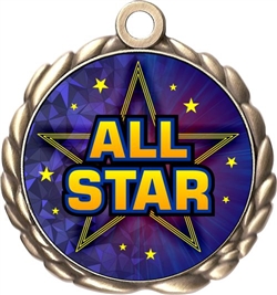 All Star Award Medal