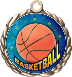 Basketball Award Medal