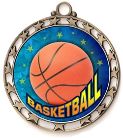 Basketball Award Medal