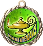 Perfect Attendance Award Medal
