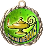 Perfect Attendance Award Medal