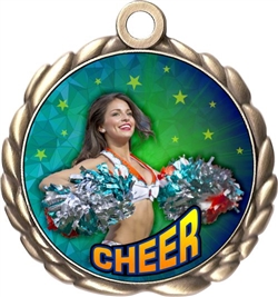 Cheerleading Award Medal