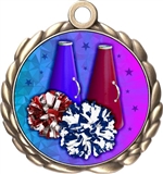 Cheerleading Award Medal