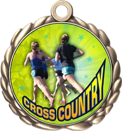 Cross Country Award Medal