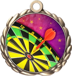 Darts Award Medal
