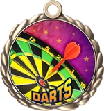 Darts Award Medal