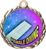 Diving Award Medal
