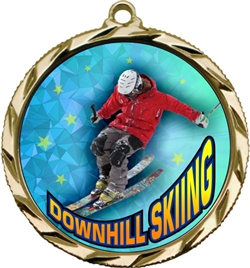 Downhill Ski Medal