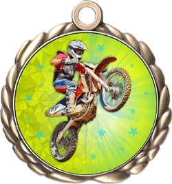 Motocross Award Medal