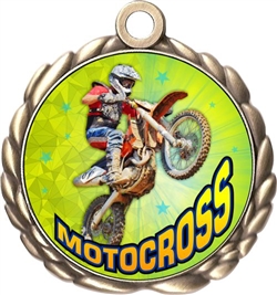 Motocross Award Medal
