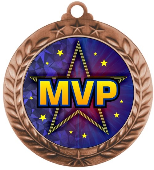 Express Medals 1 to 50 Packs Engraved MVP Gold Medal Trophy Award with Personalized Custom Text LD212-MY456