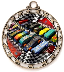 Pinewood Derby Award Medal