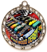 Pinewood Derby Award Medal
