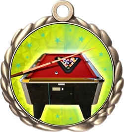 Billiards Award Medal