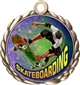 Skateboard Award Medal