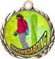 Snowboarding Award Medal