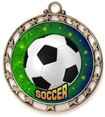 Soccer Award Medal
