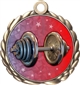 Weightlifting Award Medal