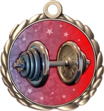 Weightlifting Award Medal