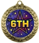 Sixth Place Medal