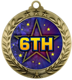Sixth Place Medal