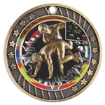 Wrestling Medal