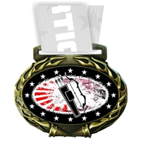 Archery Medal in Jam Oval Insert | Archery Award Medal