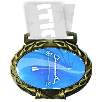 Archery Medal in Jam Oval Insert | Archery Award Medal