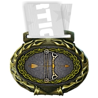 Archery Medal in Jam Oval Insert | Archery Award Medal