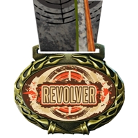 Shooting Medal in Jam Oval Insert | Shooting Award Medal