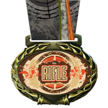 Shooting Medal in Jam Oval Insert | Shooting Award Medal