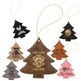 Customizable Leatherette Tree Holiday Ornament