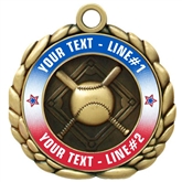 Baseball Medal 2-1/2"