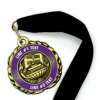Graduation/Knowledge Medal 2-1/2"