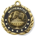 Math Medal 2-1/2"