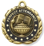 Perfect Attendance Medal 2-1/2"