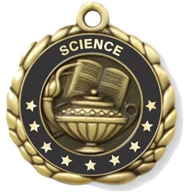 Science Medal 2-1/2"