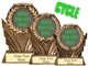 Biking Resin Trophy