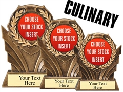 Cooking Resin Trophy