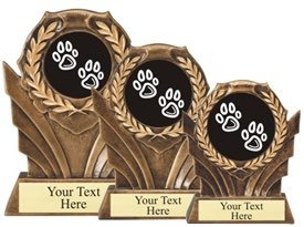 Dog Resin Trophy