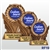 Custom Wreath Resin Trophy