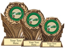 Rugby Resin Trophy