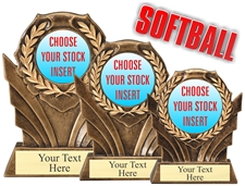 Softball Resin Trophy