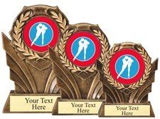 Speed Skating Resin Trophy
