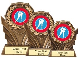 Speed Skating Resin Trophy